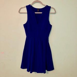 Blue dress